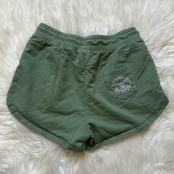 Gymshark Women's Green Sweat Shorts - Picture 1 of 6
